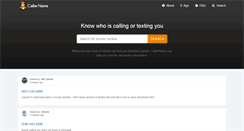 Desktop Screenshot of callername.net