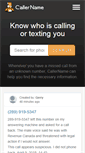 Mobile Screenshot of callername.com